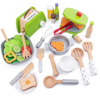 Großhandel B2B Siebenteiliges Set von Kinderspielzeug für die frühe Bildung Simulation von Küchentöpfen